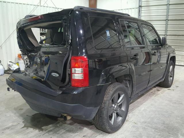 1C4NJPFA7FD297524 - 2015 JEEP PATRIOT LA BLACK photo 4