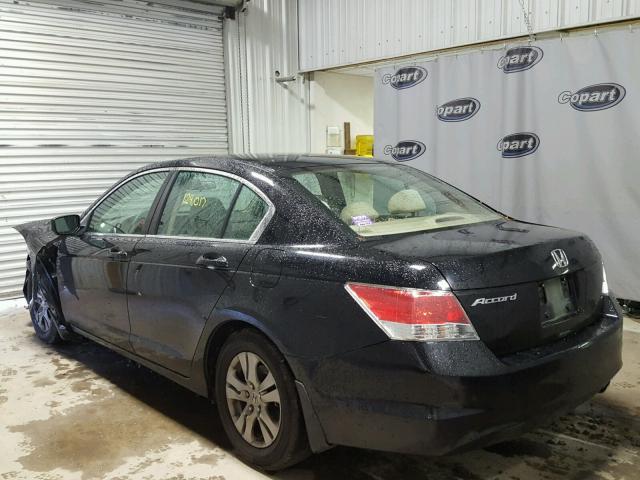 1HGCP2F40AA046469 - 2010 HONDA ACCORD LXP BLACK photo 3