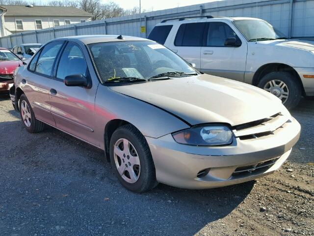 1G1JF52F637215517 - 2003 CHEVROLET CAVALIER L BEIGE photo 1