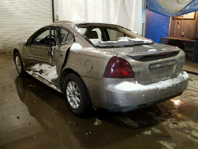 2G2WP552061140175 - 2006 PONTIAC GRAND PRIX BROWN photo 3