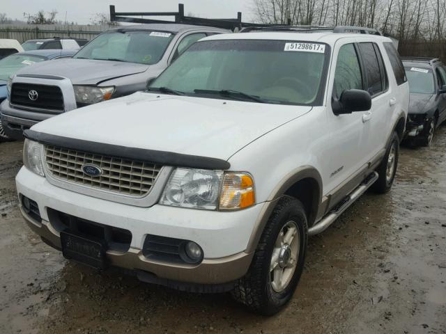 1FMZU74E52ZA32883 - 2002 FORD EXPLORER E WHITE photo 2