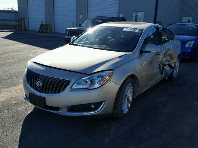 2G4GN5EX3F9174562 - 2015 BUICK REGAL PREM TAN photo 2