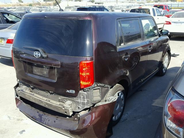 JTLKE50E691087661 - 2009 SCION XB PURPLE photo 4