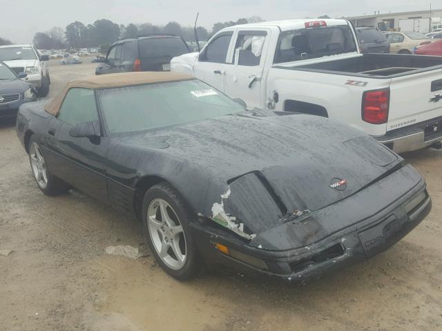 1G1YY3386M5118098 - 1991 CHEVROLET CORVETTE BLACK photo 1