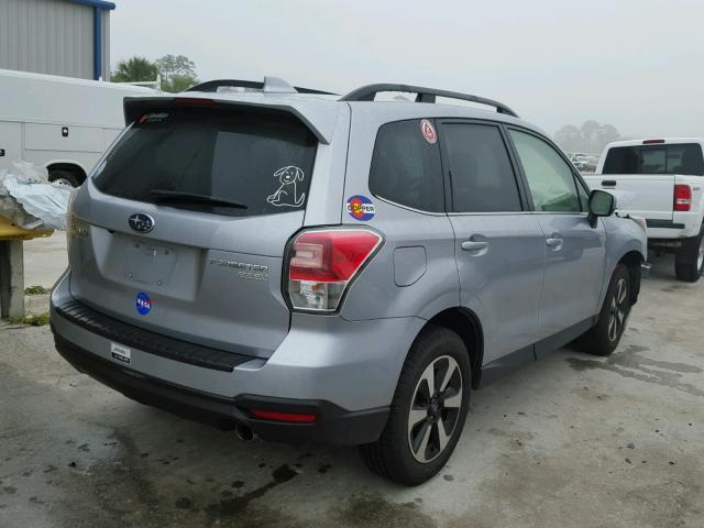 JF2SJAJCXHH402403 - 2017 SUBARU FORESTER 2 SILVER photo 4