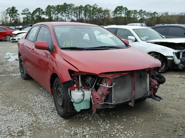 5YFBU4EE0CP026519 - 2012 TOYOTA COROLLA BA RED photo 1