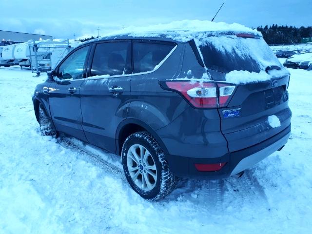 1FMCU9GD8HUA17126 - 2017 FORD ESCAPE SE GRAY photo 3