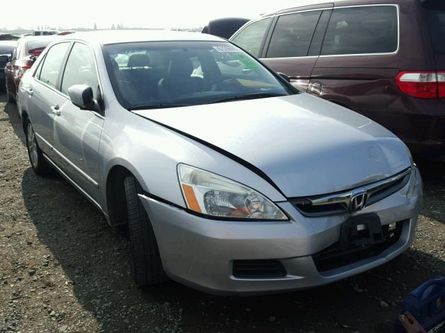 1HGCM66807A078088 - 2007 HONDA ACCORD EX SILVER photo 1