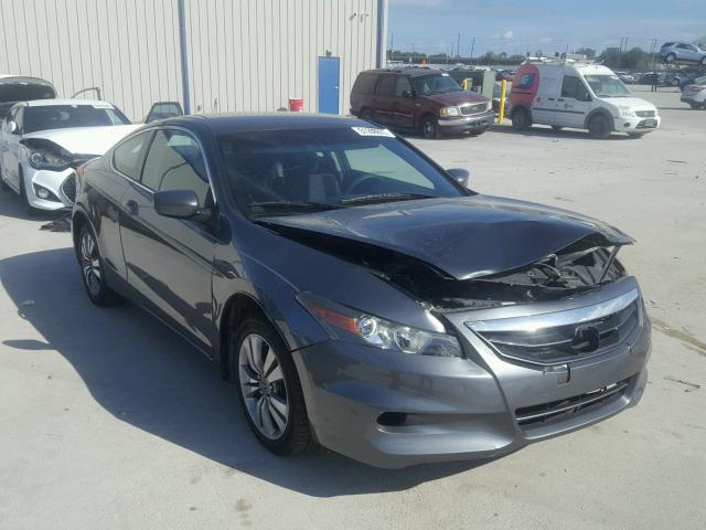 1HGCS1B3XCA002049 - 2012 HONDA ACCORD LX GRAY photo 1