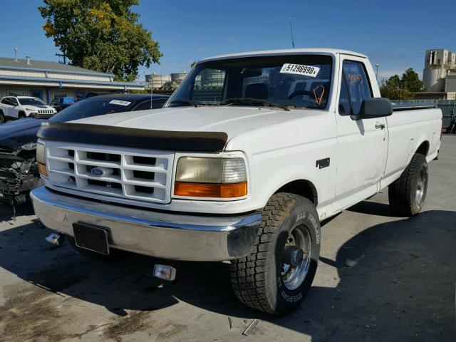 1FTHF25Y8SLA54028 - 1995 FORD F250 WHITE photo 2