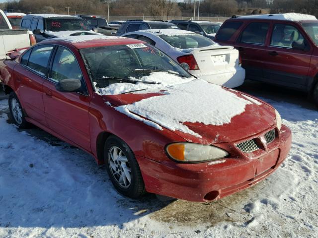 1G2NF52E73C309370 - 2003 PONTIAC GRAND AM S წითელი ფოტო 1