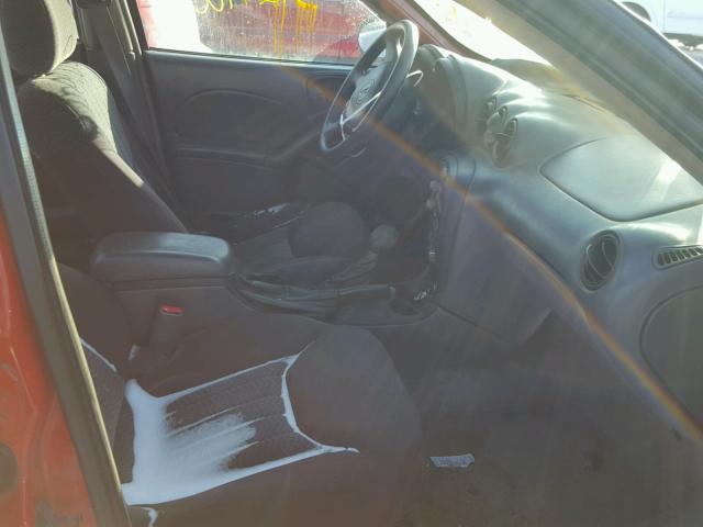 1G2NF52E73C309370 - 2003 PONTIAC GRAND AM S წითელი ფოტო 5