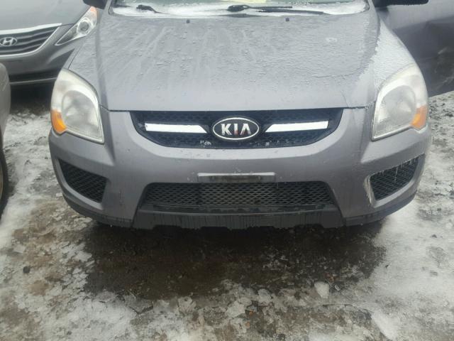 KNDJE723397556569 - 2009 KIA SPORTAGE L SILVER photo 7