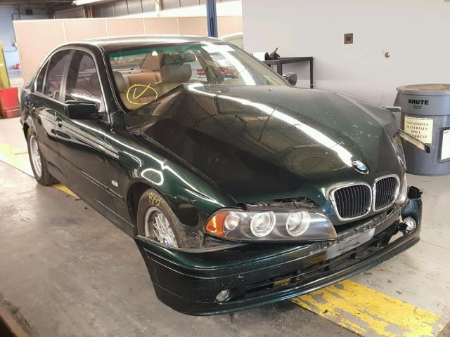 WBADT43411GX20802 - 2001 BMW 525 I AUTO GREEN photo 1