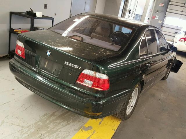 WBADT43411GX20802 - 2001 BMW 525 I AUTO GREEN photo 4