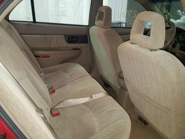 2G4WB52K231241420 - 2003 BUICK REGAL LS RED photo 6