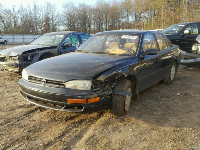 4T1SK12E8PU229137 - 1993 TOYOTA CAMRY LE BLACK photo 2