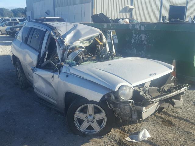 1J4NT4FB2AD578487 - 2010 JEEP COMPASS SP SILVER photo 1