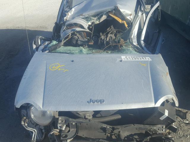 1J4NT4FB2AD578487 - 2010 JEEP COMPASS SP SILVER photo 9