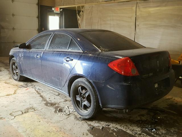 1G2ZF57B884189984 - 2008 PONTIAC G6 VALUE L BLUE photo 3