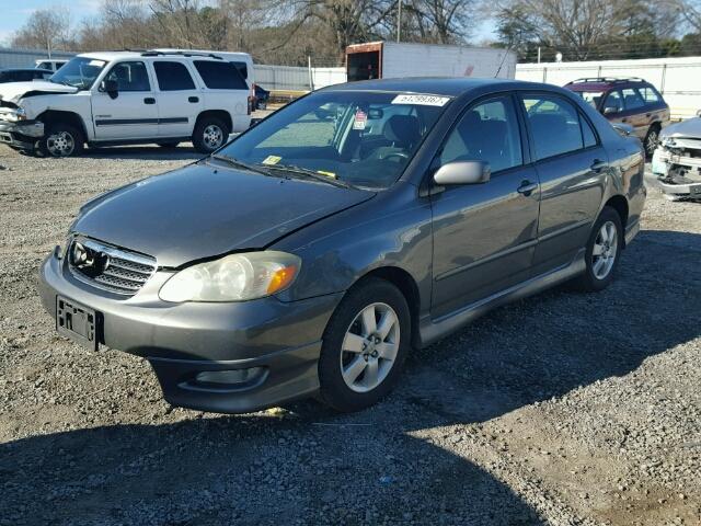 2T1BR32EX5C409631 - 2005 TOYOTA COROLLA CE GRAY photo 2