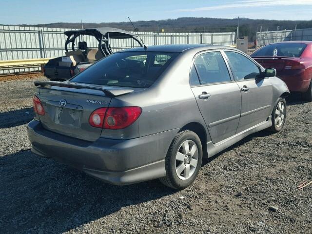 2T1BR32EX5C409631 - 2005 TOYOTA COROLLA CE GRAY photo 4