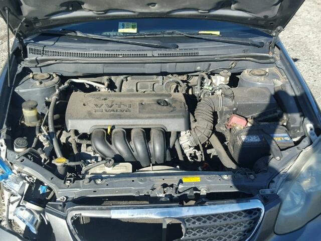 2T1BR32EX5C409631 - 2005 TOYOTA COROLLA CE GRAY photo 7