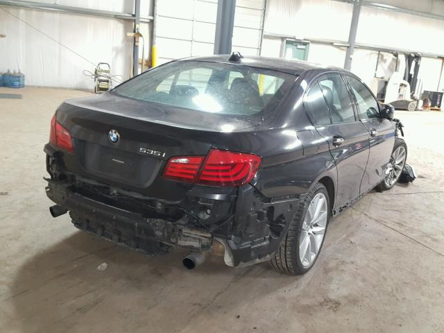 WBAFU7C53BC871973 - 2011 BMW 535 XI BLACK photo 4