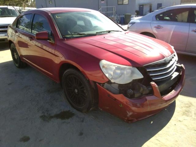 1C3LC56K47N566514 - 2007 CHRYSLER SEBRING TO BURGUNDY photo 1