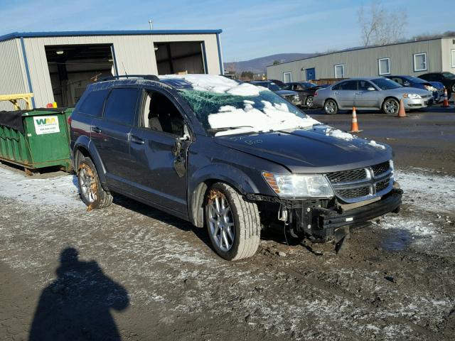 3C4PDDBG1CT154373 - 2012 DODGE JOURNEY SX GRAY photo 1