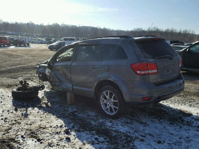 3C4PDDBG1CT154373 - 2012 DODGE JOURNEY SX GRAY photo 3