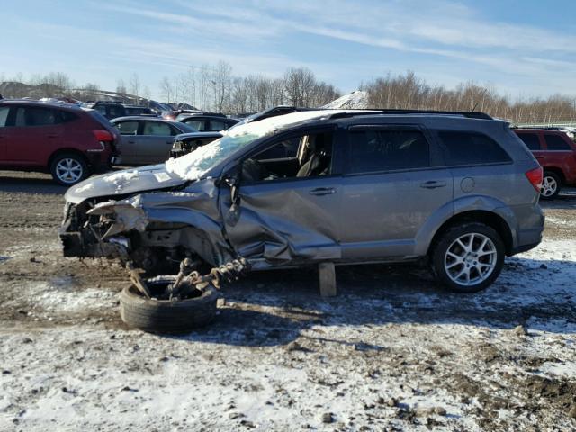 3C4PDDBG1CT154373 - 2012 DODGE JOURNEY SX GRAY photo 9