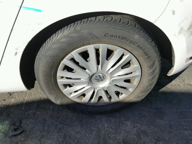 WVWDB7AJ3DW134855 - 2013 VOLKSWAGEN GOLF 白色 照片 9