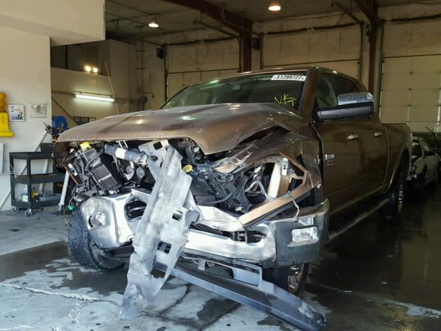 3D7TT2HTXBG593417 - 2011 DODGE RAM 2500 BROWN photo 2