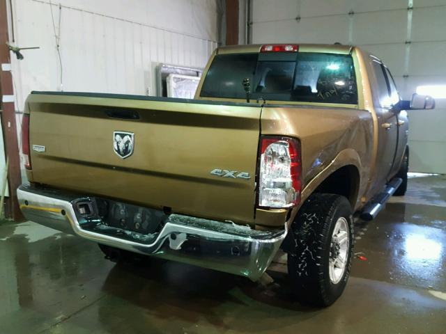 3D7TT2HTXBG593417 - 2011 DODGE RAM 2500 BROWN photo 4