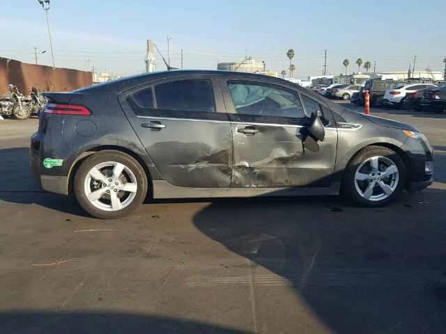 1G1RF6E43EU152593 - 2014 CHEVROLET VOLT GRAY photo 9