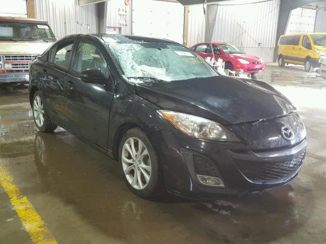 JM1BL1U56B1372760 - 2011 MAZDA 3 S BLACK photo 1