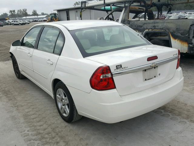 1G1ZT58N28F127751 - 2008 CHEVROLET MALIBU LT WHITE photo 3