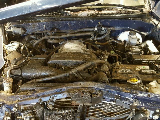 5TDBT44A44S210114 - 2004 TOYOTA SEQUOIA SR BLUE photo 7