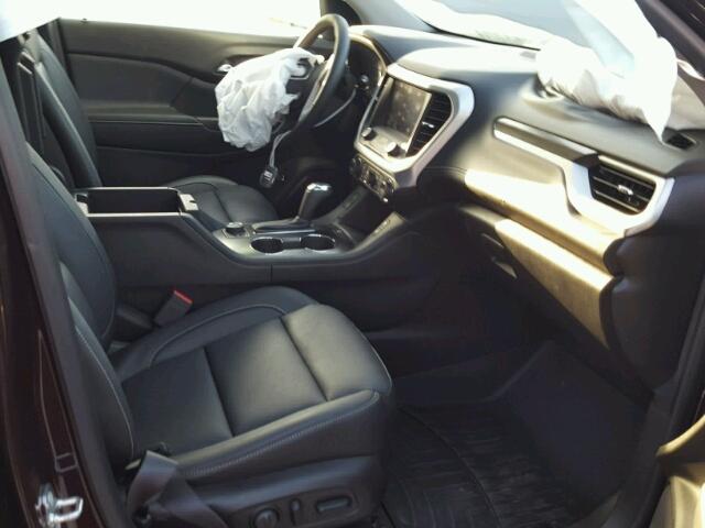 1GKKNULS8JZ121441 - 2018 GMC ACADIA SLT MAROON photo 5