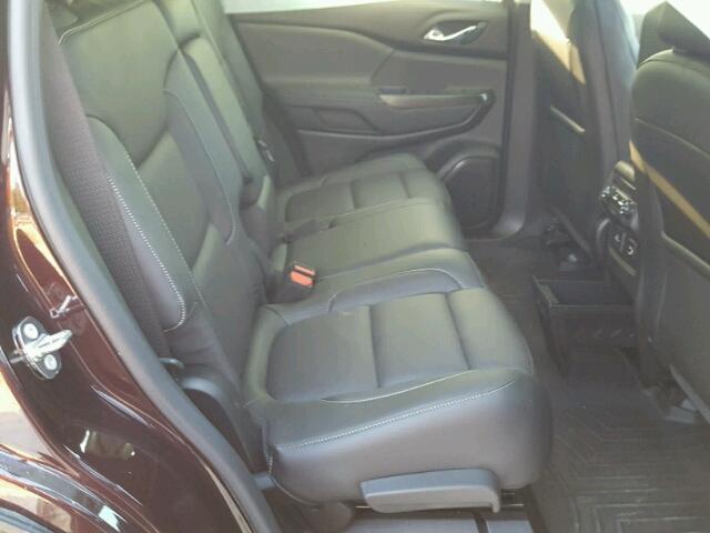 1GKKNULS8JZ121441 - 2018 GMC ACADIA SLT MAROON photo 6