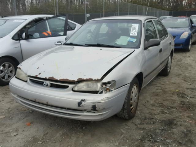 2T1BR12E4YC306469 - 2000 TOYOTA COROLLA VE SILVER photo 2