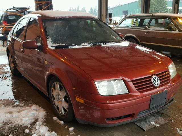 3VWTE29MXYM147917 - 2000 VOLKSWAGEN JETTA GLX MAROON photo 1