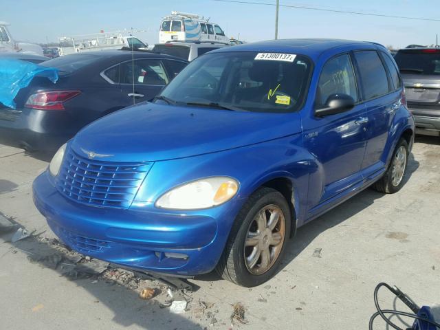 3C4FY58B54T251319 - 2004 CHRYSLER PT CRUISER BLUE photo 2