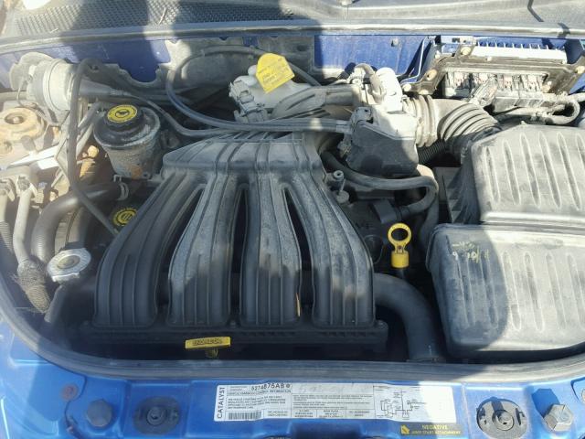 3C4FY58B54T251319 - 2004 CHRYSLER PT CRUISER BLUE photo 7