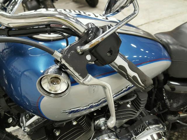 1HD1CGP185K457443 - 2005 HARLEY-DAVIDSON XL1200 C BLUE photo 9