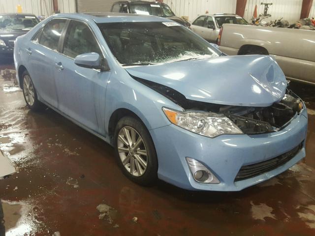 4T4BF1FK7DR280294 - 2013 TOYOTA CAMRY L BLUE photo 1