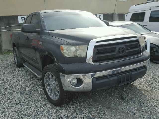 5TFRY5F1XAX090800 - 2010 TOYOTA TUNDRA DOU BLACK photo 1