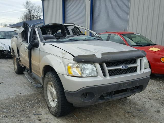 1FMZU77E92UC70051 - 2002 FORD EXPLORER S GRAY photo 1