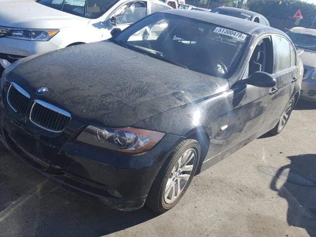 WBAVB17566NK31064 - 2006 BMW 325 I AUTO BLACK photo 2